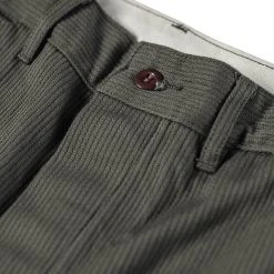 Bronson 13 Oz Cotton Bedford Cord Pants - Olive 24 Bronson 13 Oz Cotton Bedford Cord Pants - Olive