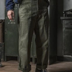 Bronson 1947 1st 838A OD7 Fatigue Utility Pants