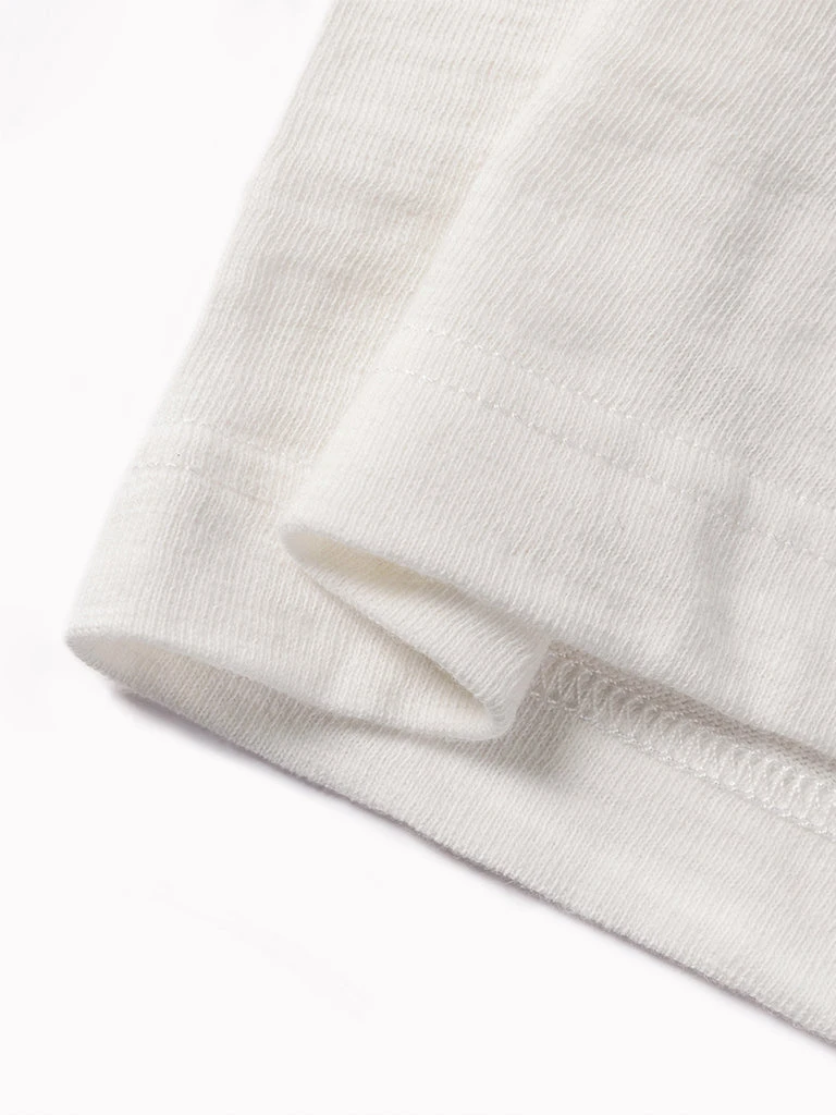 Non Stock 10.5 Oz US Cotton Tubular Gusset T-Shirt - White TOPS 17 Non Stock 10.5 Oz US Cotton Tubular Gusset T-Shirt - White TOPS