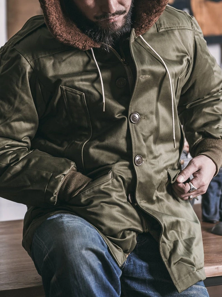Bronson OUTERWEAR US Army Air Forces Type B-9 Flight Down Parka 9 Bronson OUTERWEAR US Army Air Forces Type B-9 Flight Down Parka