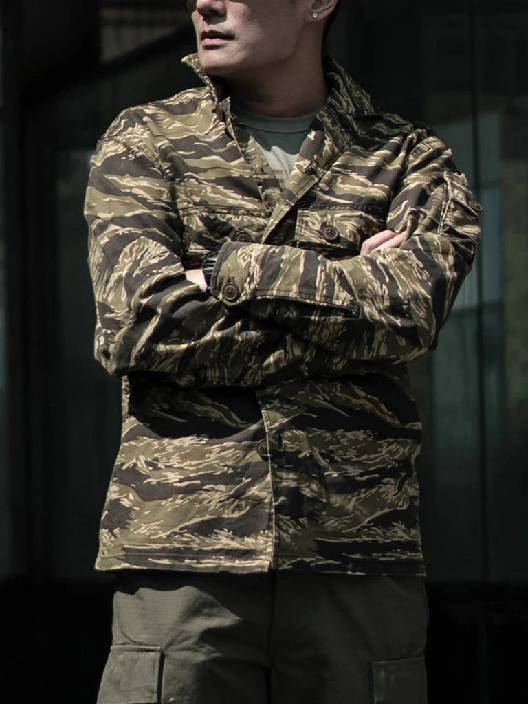 Non Stock NEW ARRIVALS Golden Tiger Camouflage Shirt 5 Non Stock NEW ARRIVALS Golden Tiger Camouflage Shirt