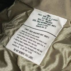 Bronson OUTERWEAR US Army 1st Model M-65 Field Jacket Liner