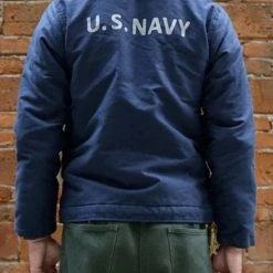 Non Stock 1940s US Navy N-1 Deck Jacket - Faux Fur Inner OUTERWEAR 29 Non Stock 1940s US Navy N-1 Deck Jacket - Faux Fur Inner OUTERWEAR