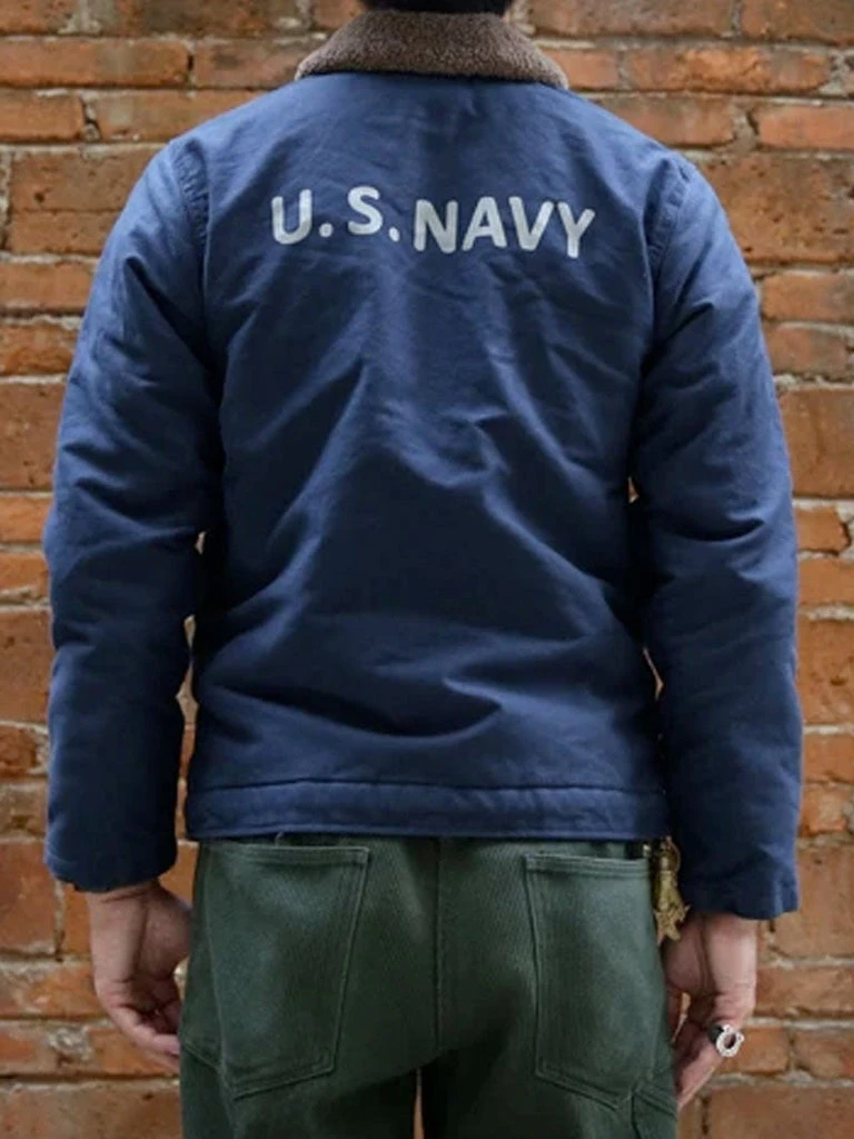 Non Stock 1940s US Navy N-1 Deck Jacket - Faux Fur Inner OUTERWEAR 8 Non Stock 1940s US Navy N-1 Deck Jacket - Faux Fur Inner OUTERWEAR