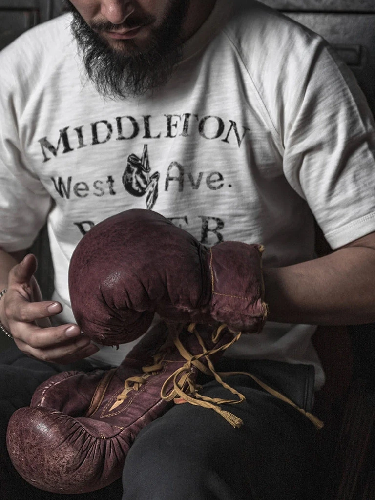 Bronson Back In Stock Heavy Duty Boxer Physical Training T-Shirt - White 7 Bronson Back In Stock Heavy Duty Boxer Physical Training T-Shirt - White