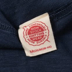 Non Stock 10.5 Oz US Cotton Tubular Gusset T-Shirt - Indigo