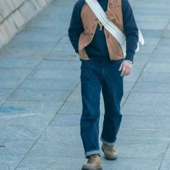 Bronson NEW ARRIVALS 1930s Heavyweight Canvas Game Pocket Hunting Vest - Khaki