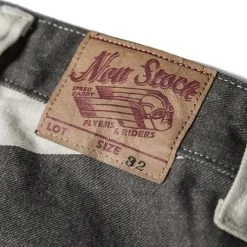 Non Stock 11.5 Oz Heavyweight Wide Striped Prisoner Shorts