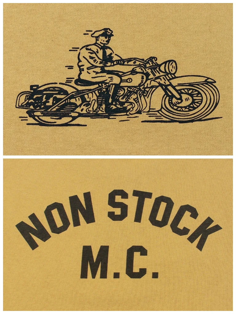 Non Stock Retro Rider Motorcycle T-Shirt TOPS 8 Non Stock Retro Rider Motorcycle T-Shirt TOPS