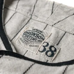 Bronson NEW ARRIVALS WWII Military Baseball Shirt - AIEA NH