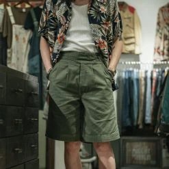 Non Stock British Army Gurkha Bermuda Shorts - Olive BOTTOMS