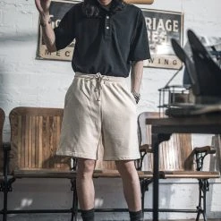 Non Stock NEW ARRIVALS 15 Oz French Terry Sweat Shorts - Apricot