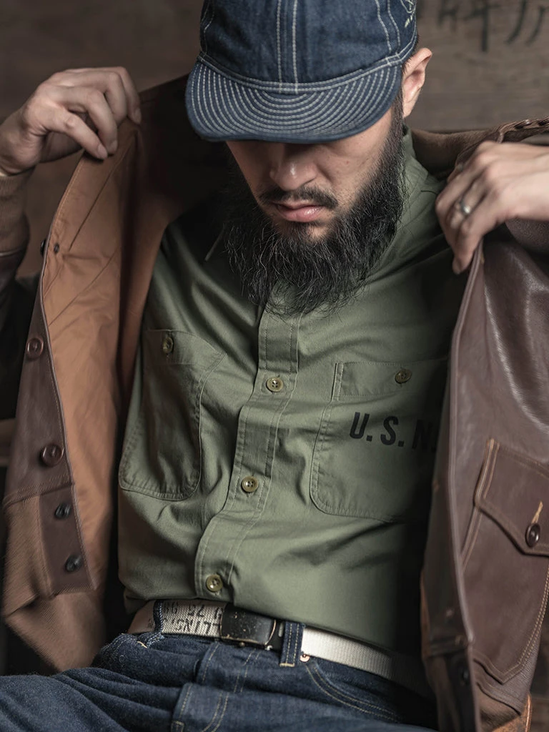 Bronson U.S.N. N-3 Utility Shirt NEW ARRIVALS 10 Bronson U.S.N. N-3 Utility Shirt NEW ARRIVALS