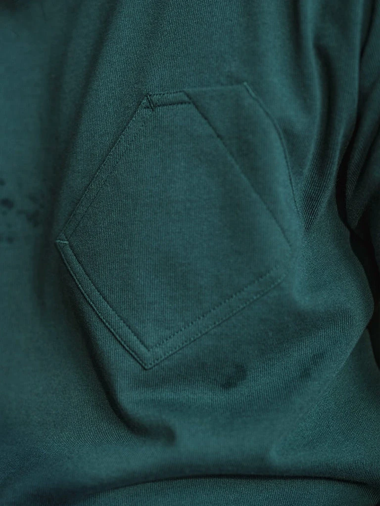 Bronson TOPS 1930s Slanted Pocket Tubular T-Shirt - Green 9 Bronson TOPS 1930s Slanted Pocket Tubular T-Shirt - Green